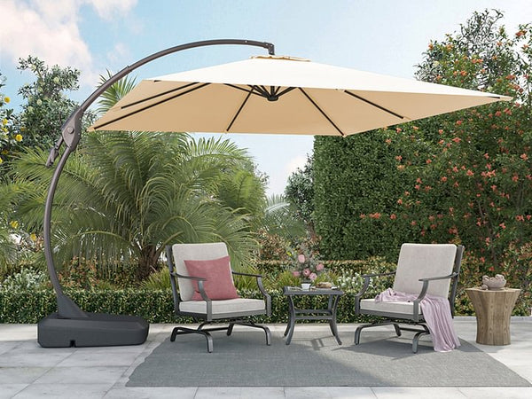 How to Stabilize and Prevent Swaying and Spinning of a Cantilever Umbrella?